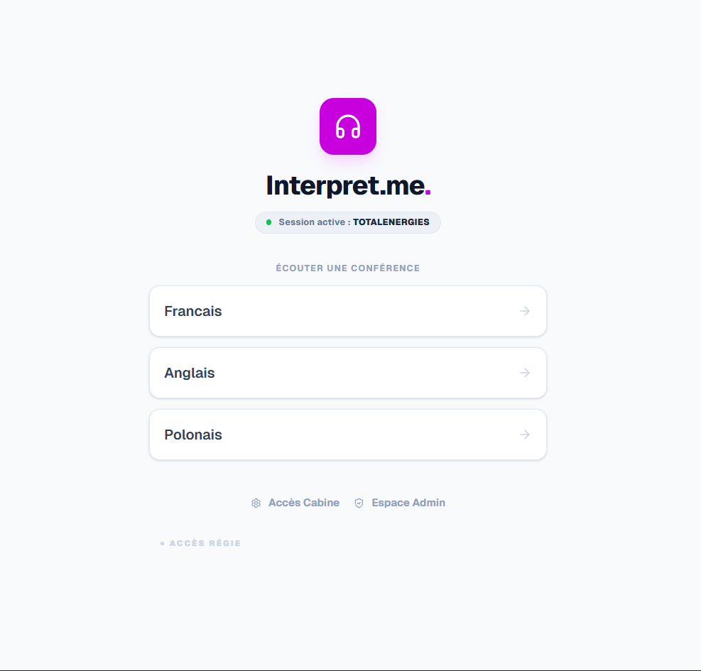 interprétation simultanée smartphone